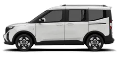 Fantastic red Gebraucht 2024 Ford Tourneo Courier Titanium Van / Kleinbus | 25.990 € (Fairer Preis)