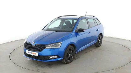 Gebraucht Skoda Fabia Style 2021 Blau Kombi