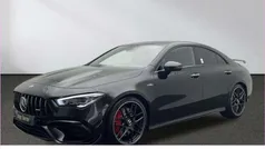 Lack kosmosschwarz Gebraucht 2024 Mercedes CLA45 AMG AMG Coupé | 59.970 € (Fairer Preis)
