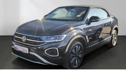 Gebraucht VW T-Roc Cabriolet Goal 150 PS (110 kW) 2024 Deep black perleffekt schwarz Cabrio