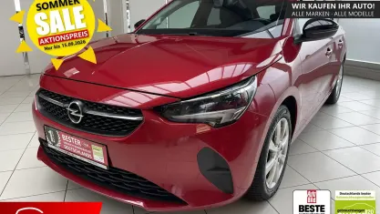 Gebraucht Opel Corsa Edition 101 PS (74 kW) 2022 Chili rot/kardio rot Kleinwagen