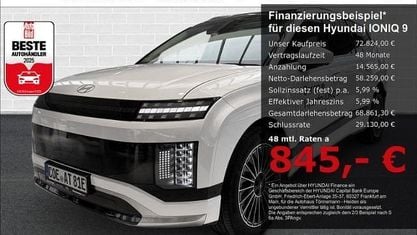 Brugt Hyundai Ioniq 9 225 kW (307 HK) 2025 Hvid SUV