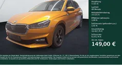Orange Gebraucht 2024 Skoda Fabia Selection Limousine | 17.954 € (Fairer Preis)