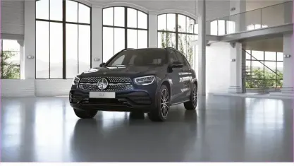 Gebraucht Mercedes GLC300e AMG 211 PS (155 kW) 2021 Blau SUV