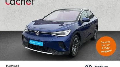 Blue dusk metallic/schwarz Gebraucht 2025 VW ID.4 Pure SUV | 32.290 € (Fairer Preis)