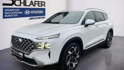 White cream / mic Gebraucht 2022 Hyundai Santa Fe Prime SUV | 30.980 € (Fairer Preis)