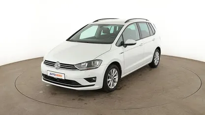 Gebraucht VW Golf Sportsvan LOUNGE 110 PS (80 kW) 2015 Weiß Van / Kleinbus