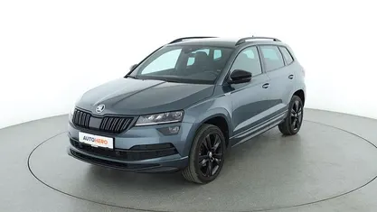 Grau Gebraucht 2019 Skoda Karoq SportLine SUV | 21.040 € (Fairer Preis)