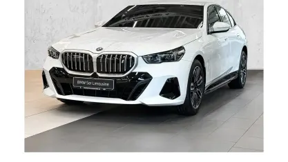 Ny BMW i5 M Sport 250 kW (340 HK) 2025 Hvid Sedan