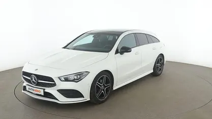 Gebraucht Mercedes CLA180 Shooting Brake AMG line 136 PS (100 kW) 2020 Weiß Kombi
