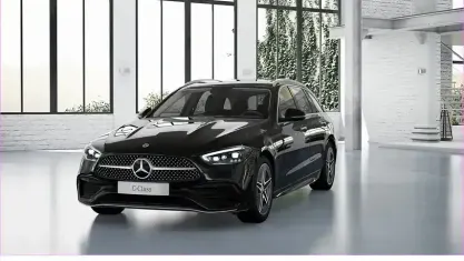 Gebraucht Mercedes C300 Premium 258 PS (189 kW) 2025 Lack obsidianschwarz met Kombi