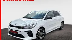 Weiss ((ud) clear white s) Gebraucht 2021 Kia Rio GT-Line Limousine | 14.979 € (Fairer Preis)
