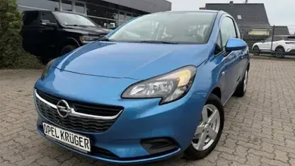Brugt Opel Corsa Edition 70 HK (51 kW) 2017 Blå Hatchback