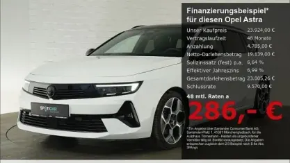 Używany Opel Astra Ultimate 131 KM (96 kW) 2024 Biały Kombi