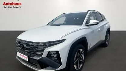 Neu Hyundai Tucson Trend 150 PS (110 kW) 2026 Serenity white / mic (weiss) SUV