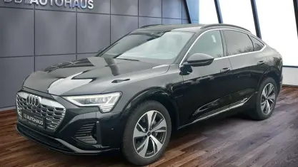 Brugt Audi Q8 e-tron S-Line 300 kW (408 HK) 2024 Sort SUV