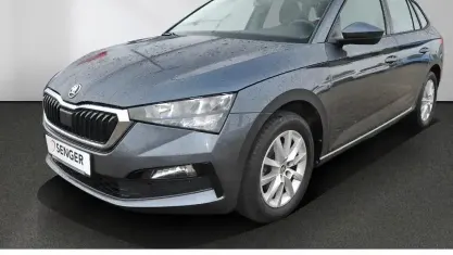 Gebraucht Skoda Scala Ambition 110 PS (80 kW) 2021 Quarzgrau metallic Kleinwagen