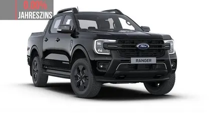 Schwarz Neu 2025 Ford Ranger Abholung | 65.926 € (Etwas zu teuer)