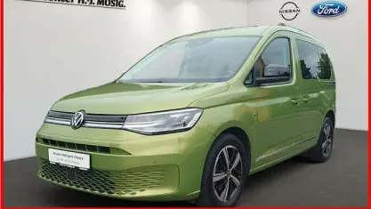 Gebraucht VW Caddy Style 122 PS (89 kW) 2021 Grün schwarz Van / Kleinbus