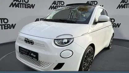 Colore esterno (arktis weiß) Gebraucht 2021 Fiat 500e Icon Cabrio | 19.790 € (Fairer Preis)