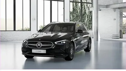 Unilack schwarz Gebraucht 2023 Mercedes C180 Avantgarde Kombi | 31.980 € (Fairer Preis)