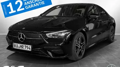 Gebraucht Mercedes CLA200 AMG 163 PS (119 kW) 2025 Metalliclack kosmosschwarz Coupé