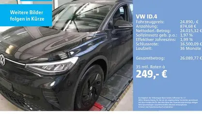 Gebraucht VW ID.4 Pure 125 kW (170 PS) 2023 SUV