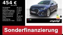 Navarrablau metallic Gebraucht 2024 Audi Q3 Sportback S-Line SUV | 39.770 € (Guter Preis)