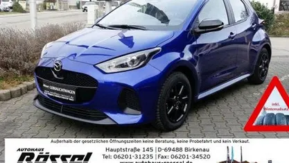 Glass blue (metallic) Gebraucht 2024 Mazda 2 Exclusive-Line Kleinwagen | 23.390 € (Fairer Preis)