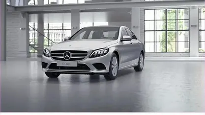 Silber Gebraucht 2019 Mercedes C220 Avantgarde Limousine | 27.990 € (Fairer Preis)