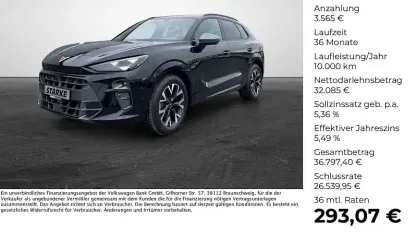 Ny Cupra Terramar 150 HK (110 kW) 2026 Sort SUV