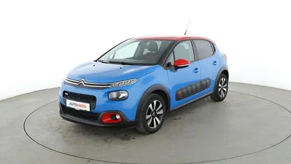 Blau Gebraucht 2017 Citroën C3 Feel Limousine | 8.550 € (Fairer Preis)