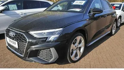 Gebraucht Audi A3 S-Line 150 PS (110 kW) 2024 Mythosschwarz metallic Limousine