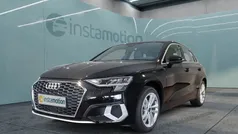Schwarz Gebraucht 2024 Audi A3 Sportback Advanced Limousine | 27.380 € (Guter Preis)