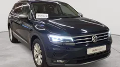 Dark moss green metallic Gebraucht 2019 VW Tiguan Allspace Comfortline SUV | 26.290 € (Fairer Preis)