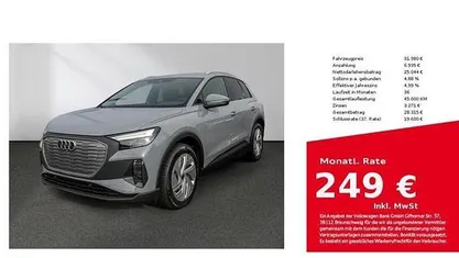 Kieselgrau Gebraucht 2022 Audi Q4 e-tron Ambiente SUV | 31.980 € (Fairer Preis)