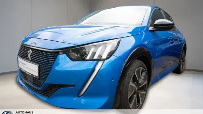 Gebraucht Peugeot e-208 GT 100 kW (136 PS) 2021 Blau Kleinwagen