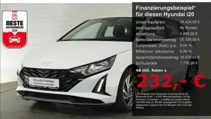 Brugt Hyundai i20 Trend 101 HK (74 kW) 2025 Hvid Hatchback