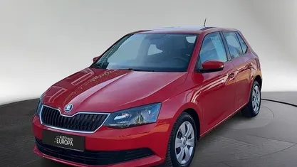 Gebraucht Skoda Fabia Ambition 75 PS (55 kW) 2016 Rot Limousine
