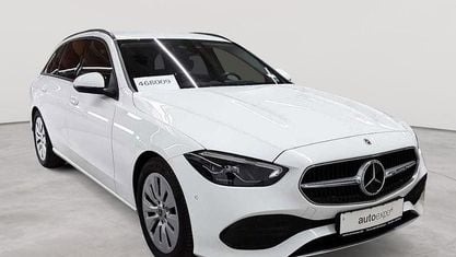 Brugt Mercedes C200 163 HK (119 kW) 2023 Hvid Stationcar