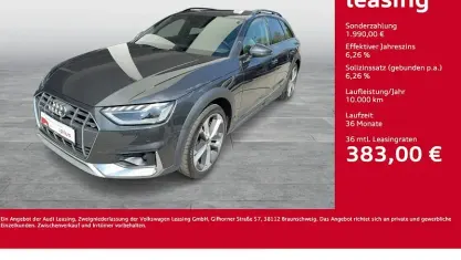 Second-hand Audi A4 Allroad Ambiente 265 CP (194 kW) 2022 Gri Break