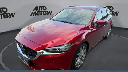 Gebraucht Mazda 6 Sports-Line 194 PS (142 kW) 2022 Rot Kombi