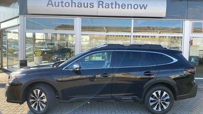 Uusi Subaru Outback Platinum 169 HP (124 kW) 2026 Musta Sedan