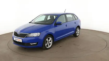 Gebraucht Skoda Rapid Cool Edition 95 PS (69 kW) 2019 Blau Kleinwagen