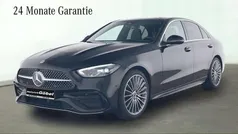 Schwarz Gebraucht 2024 Mercedes C180 AMG Limousine | 41.990 € (Fairer Preis)