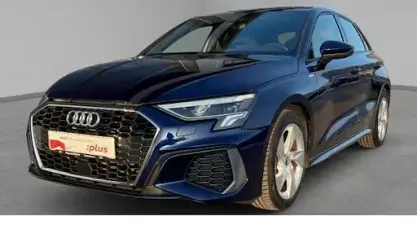 Second-hand Audi A3 S-Line 116 CP (85 kW) 2023 Albastru Berlinǎ