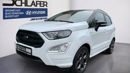 Gebraucht Ford Ecosport ST-Line 125 PS (91 kW) 2020 Frostweiß SUV