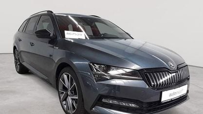 Occasion Skoda Superb SportLine 156 ch (114 kW) 2021 Gris Break