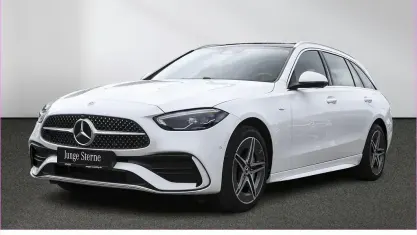 Gebraucht Mercedes C300e AMG 313 PS (230 kW) 2025 Weiß Limousine