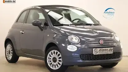 Begagnad Fiat 500C Lounge 69 HK (50 kW) 2018 Grå Cab